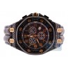 Aqua Master Royal 8.50 ct All Black Diamond Mens Watch