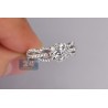 14K White Gold 1.21 ct Diamond Openwork Engagement Ring