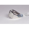 14K White Gold 3.73 ct Diamond Mens Signet Ring