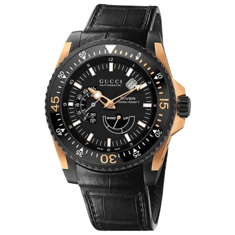 gucci rose gold watch mens
