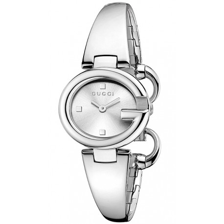 gucci silver watch womens