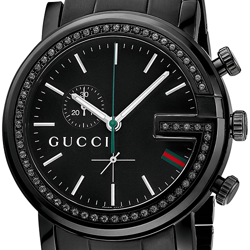 black gucci watch