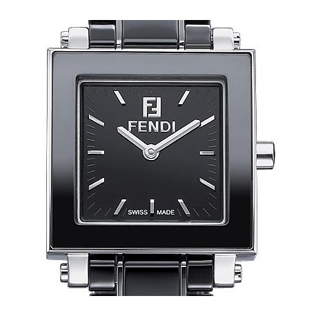 New Fendi 25MM Black Dial Stainless Steel Women's Watch F701031000, Fast &  Free US Shipping