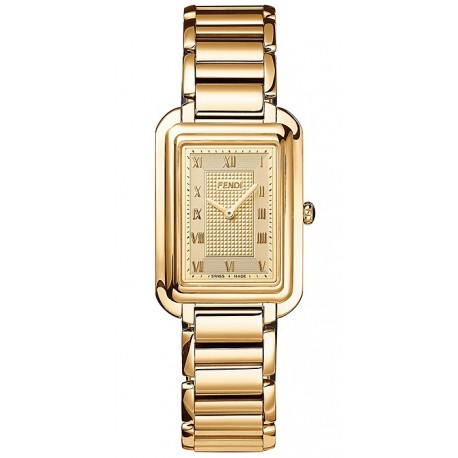 fendi gold watch