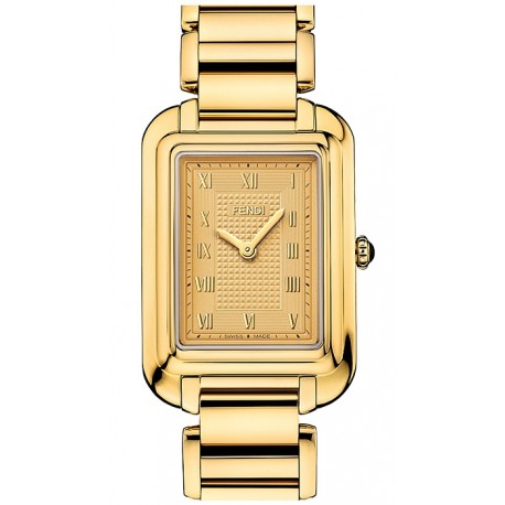 fendi gold watch