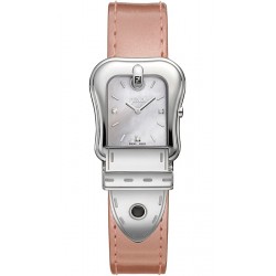 Fendi B.Fendi Glossy Pink Leather Watch F380024571D1
