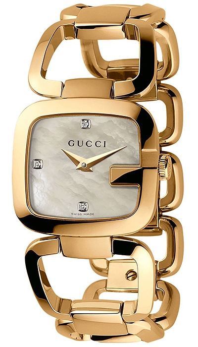 gucci gold watch womens