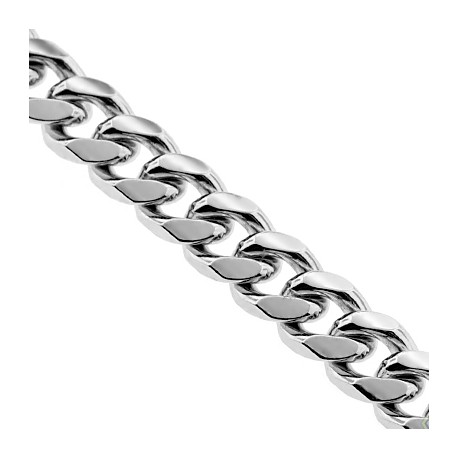 sterling silver chain mens cuban