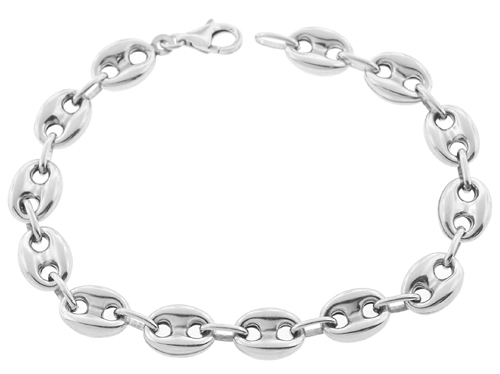 Sterling Silver Anchor Chain | Lirys Jewelry 9.5mm / 20