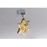Diamond Star of David Jewish Small Pendant 10K Yellow Gold .68ct