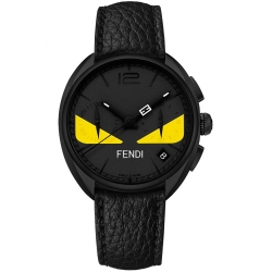 Fendi Momento Bugs Black Dial Mens Watch F214611611