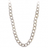 Womens Diamond Curb Cuban Link Chain 14K Yellow Gold 5.41ct 18"