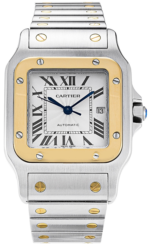 Cartier Classic Santos Series Mens Watch W20058C4
