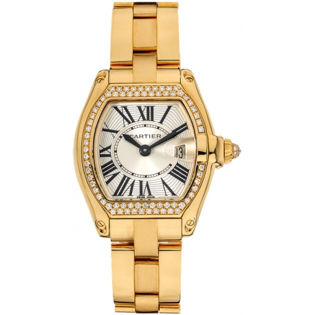 cartier roadster gold watch price