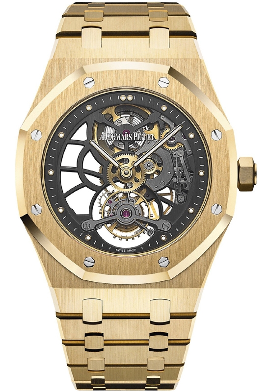 26513BA.OO.1220BA.01 Audemars Piguet Tourbillon Openworked Watch