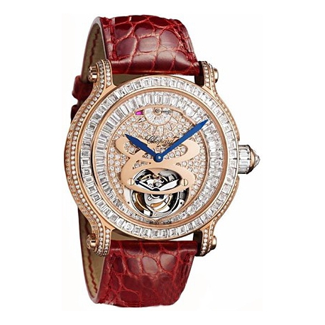 Chopard High Jewelry Tourbillon Womens Watch 134188-5001