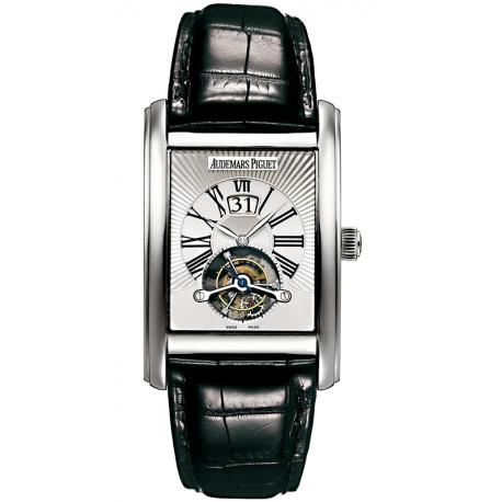 26009BC.OO.D002CR.01 Audemars Piguet Edward Large Date Tourbillon 18K White Gold Watch