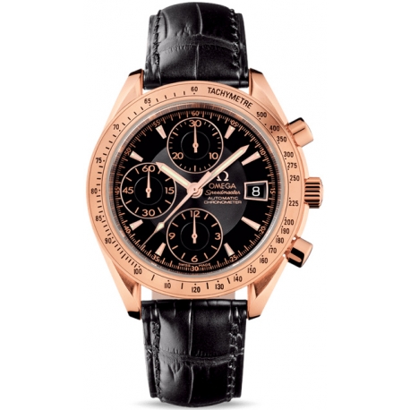 rose gold omega watch