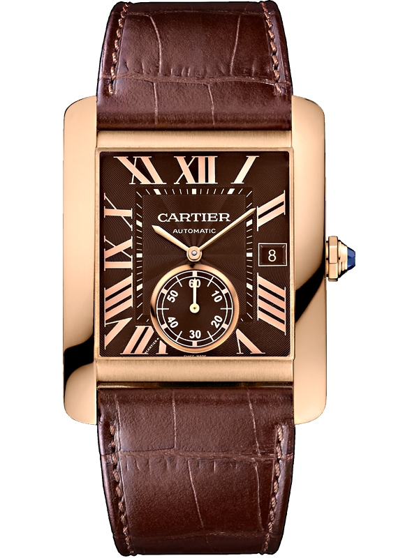 W5330005 Cartier Tank MC Chronograph Large Rose Gold Mens Watch